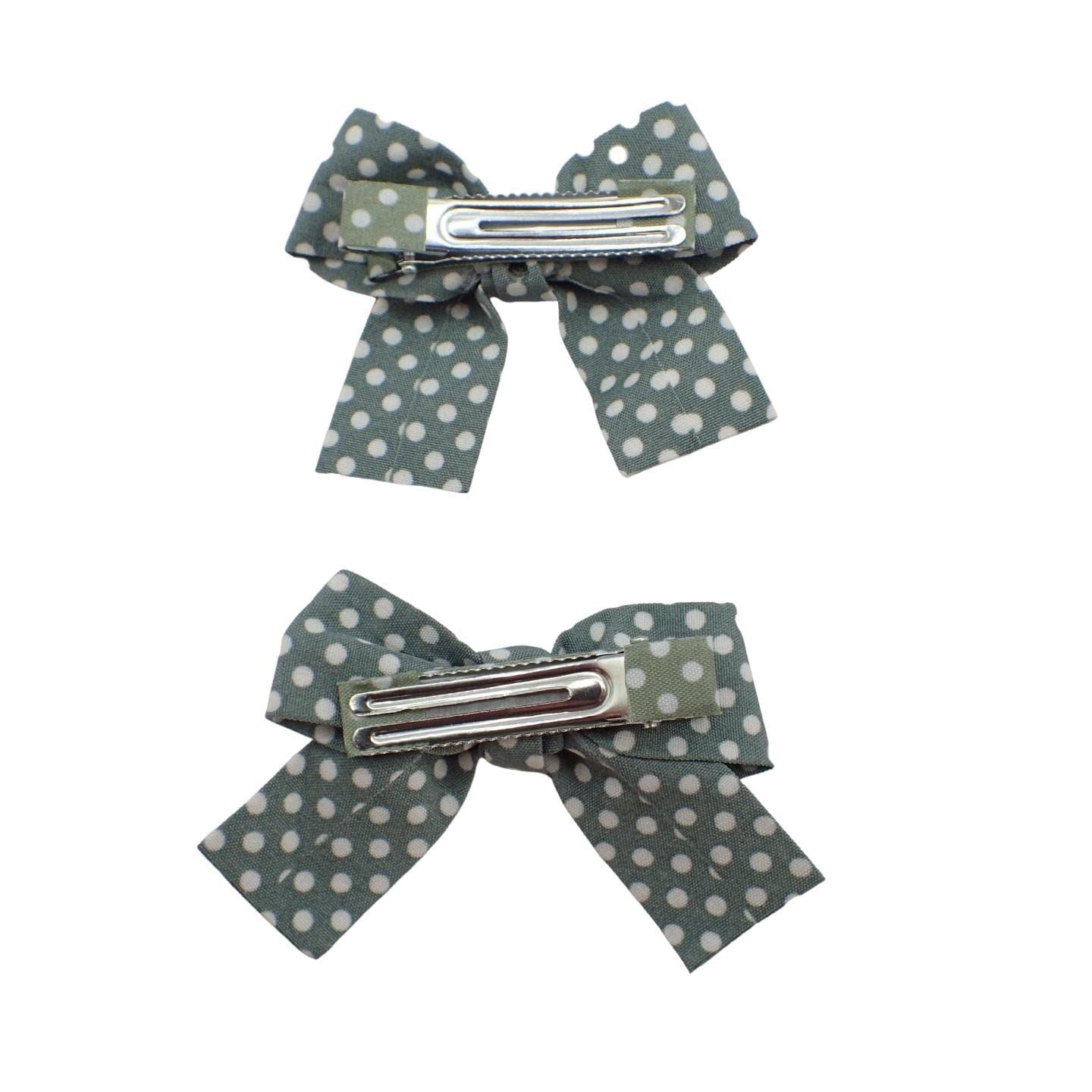 2pc Hair Bows Set Stylish Fashion Cute Bow Hair Clips Alligator Beak Bow Hair Slides Party Festival Hair Accessories Girls Children's Women's Wedding